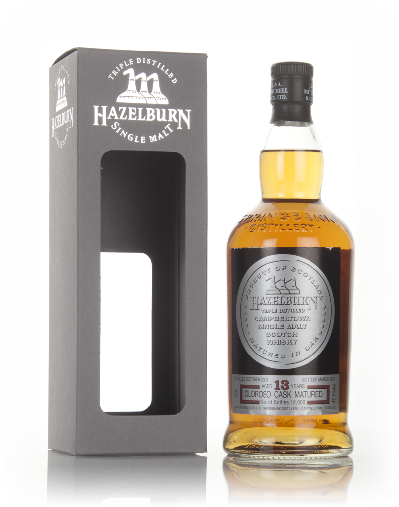 Hazelburn 13 Year Old 2003 - Oloroso Cask 70cl product image