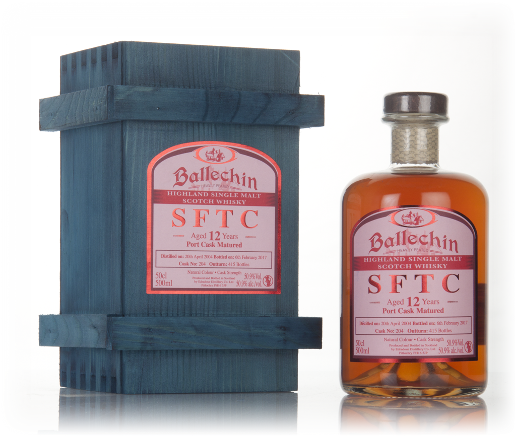 Ballechin 12 Year Old 2004 (cask 204) - Straight From The Cask 50cl product image