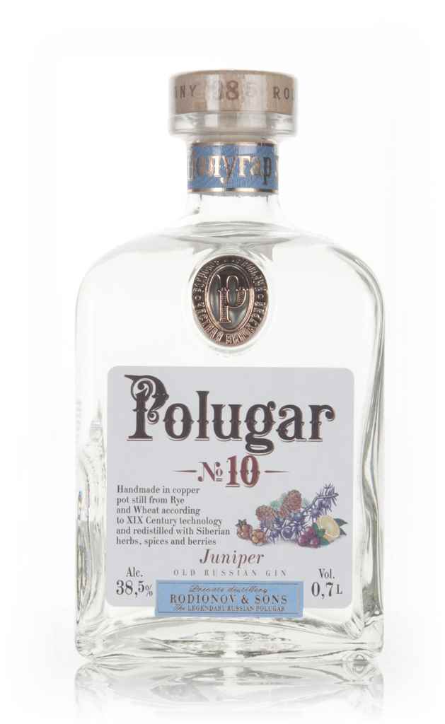 Polugar No.10 - Old Russian Gin 70cl product image