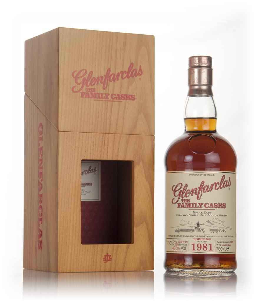 Glenfarclas 1981 (cask 1607) Family Cask Summer 2016 Release 70cl product image