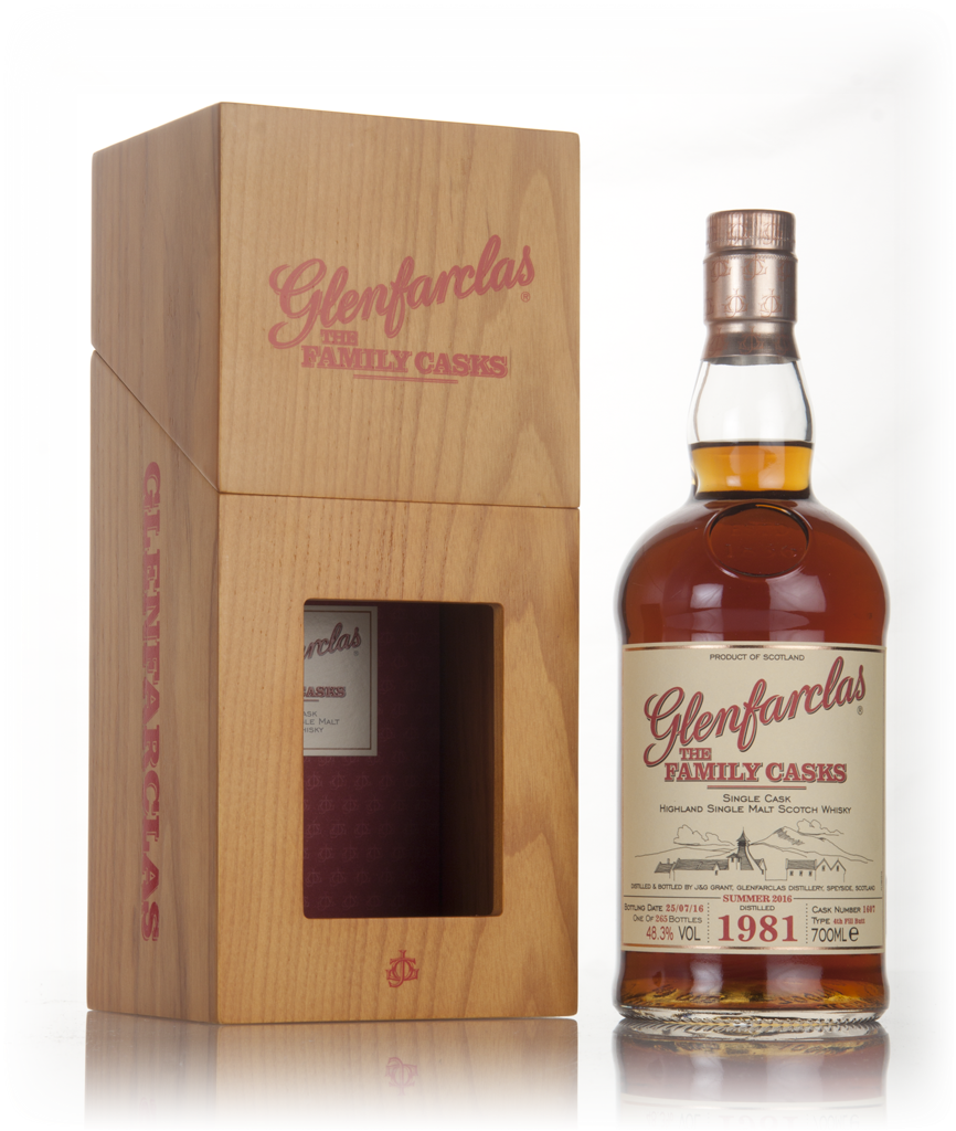 Glenfarclas 1981 (cask 1607) Family Cask Summer 2016 Release 70cl product image