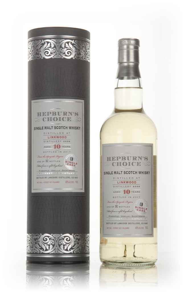 Linkwood 10 Year Old 2006 - Hepburn's Choice (Langside) 70cl product image