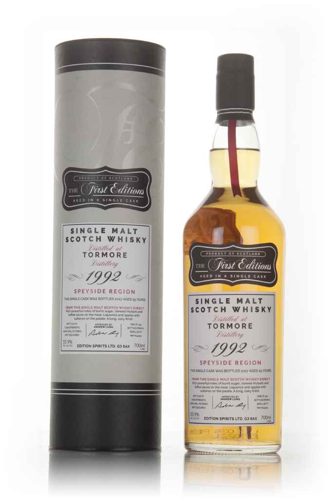 Tormore 25 Year Old 1992 (cask 13311) - The First Editions (Hunter Laing) 70cl product image