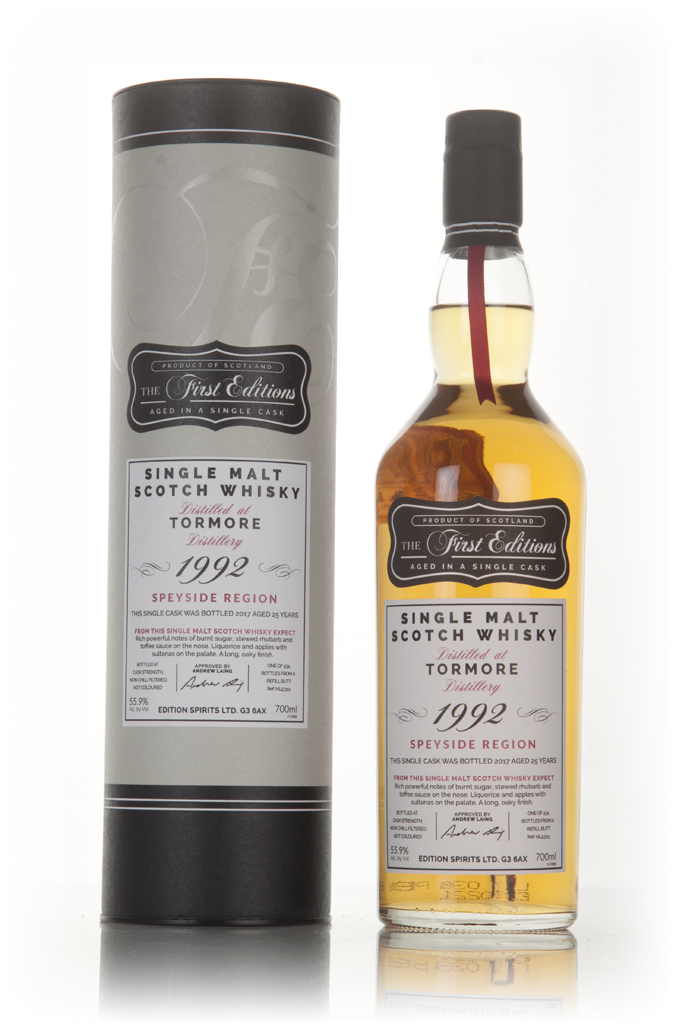 Tormore 25 Year Old 1992 (cask 13311) - The First Editions (Hunter Laing) 70cl product image