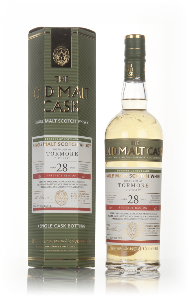 Tormore 28 Year Old 1988 (cask 13189) - Old Malt Cask (Hunter Laing) 70cl product image
