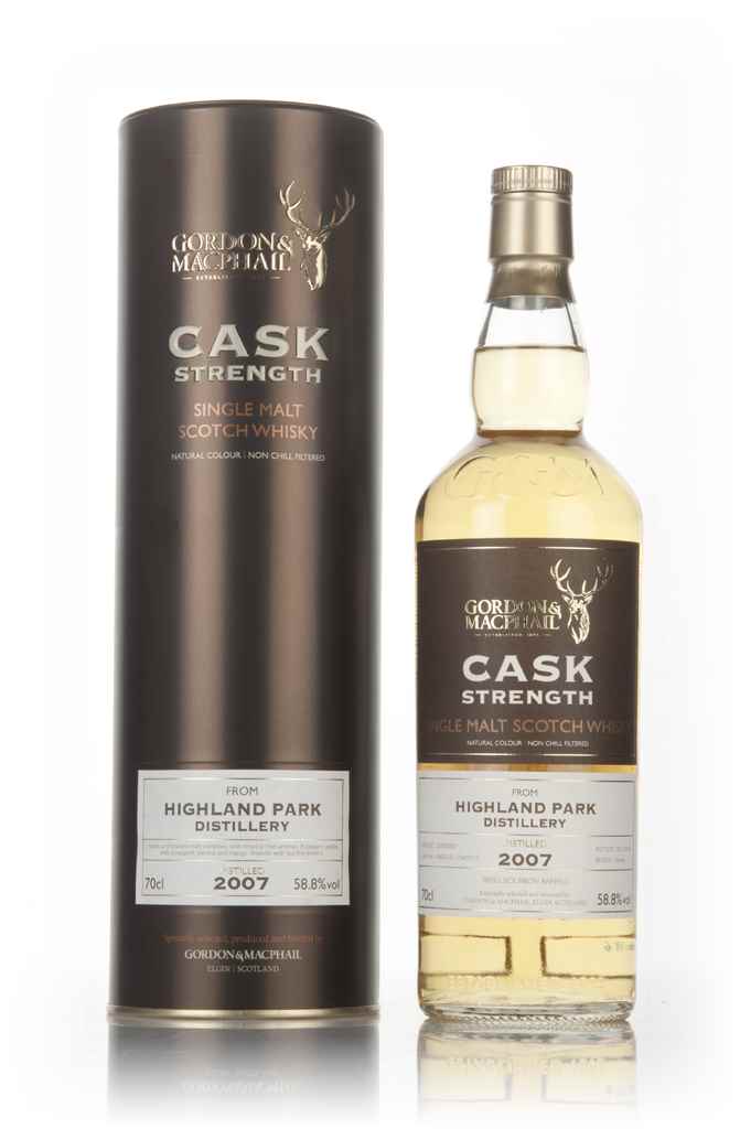 Highland Park 9 Year Old 2007 (casks 15603510 & 15603515) - Cask Strength (Gordon & MacPhail) 70cl product image