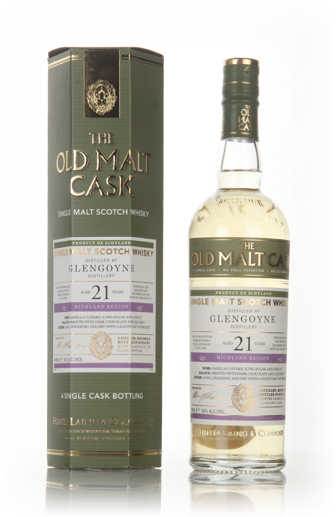 Glengoyne 21 Year Old 1995 (cask 13266) - Old Malt Cask (Hunter Laing) 70cl product image
