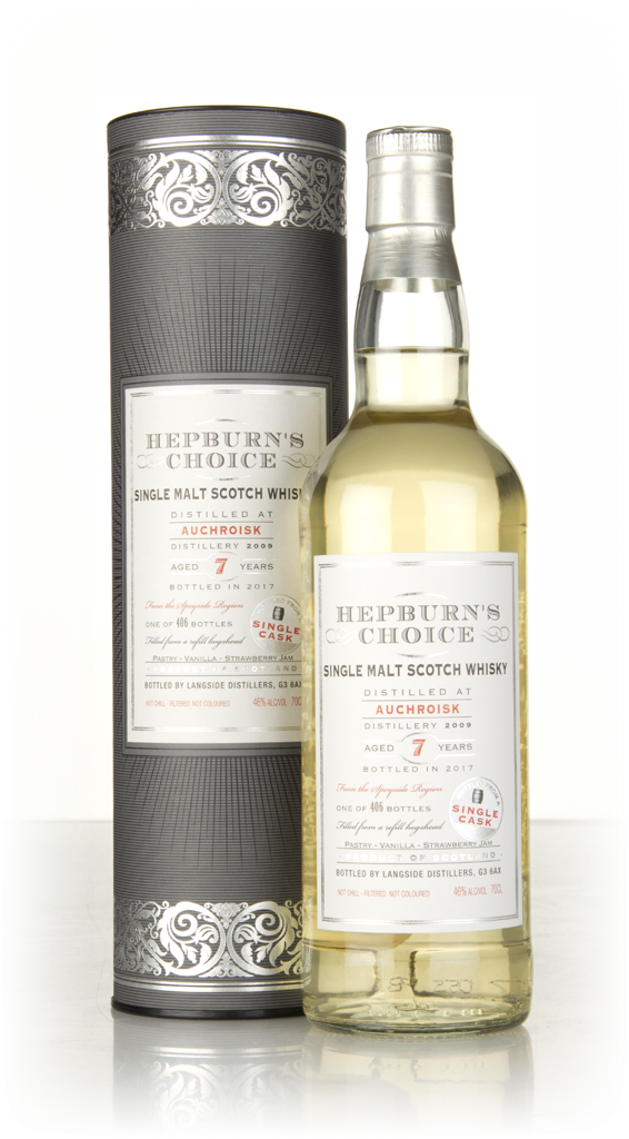 Auchroisk 7 Year Old 2009 - Hepburn's Choice (Langside) 70cl product image