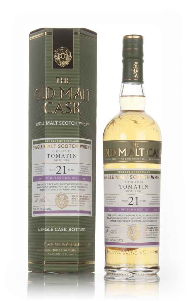Tomatin 21 Year Old 1995 (cask 13268) - Old Malt Cask (Hunter Laing) 70cl product image
