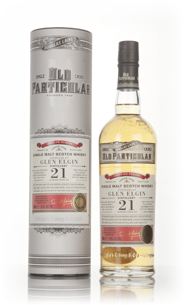 Glen Elgin 21 Year Old 1995 (cask 11596) - Old Particular (Douglas Laing) 70cl product image
