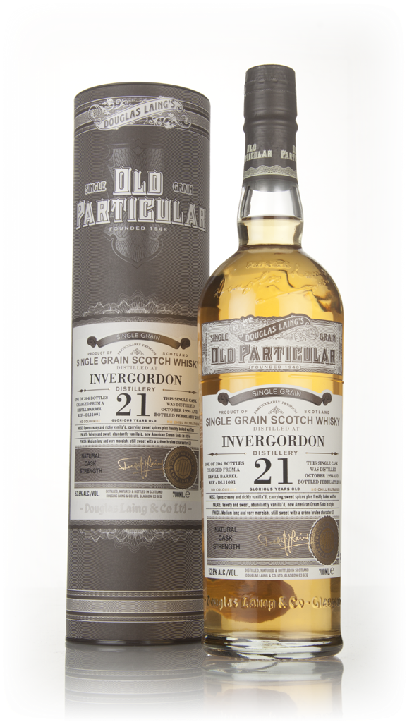 Invergordon 21 Year Old 1994 (cask 11091) - Old Particular (Douglas Laing) 70cl product image
