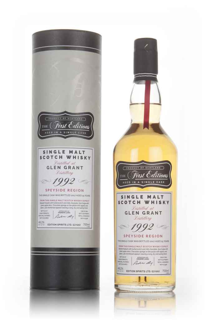 Glen Grant 25 Year Old 1992 (cask 13358) - The First Editions (Hunter Laing) 70cl product image