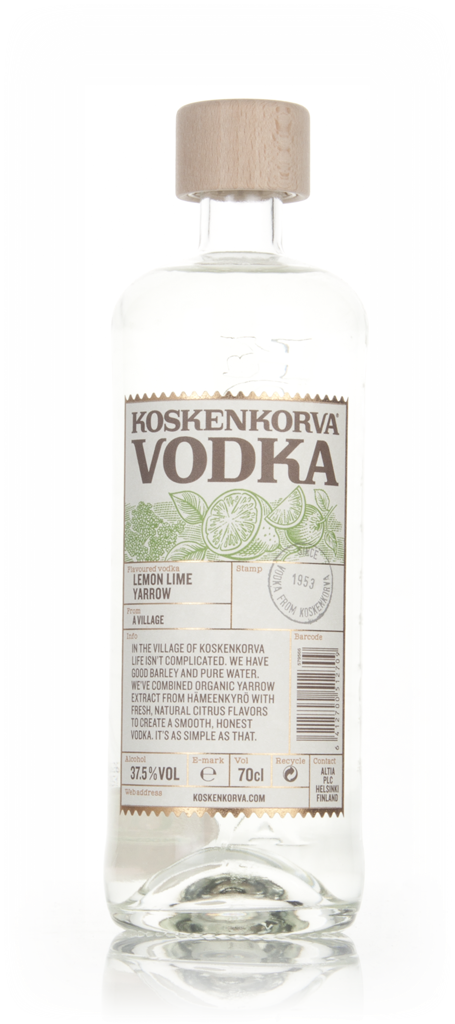 Koskenkorva Vodka  - Lemon Lime Yarrow 70cl product image
