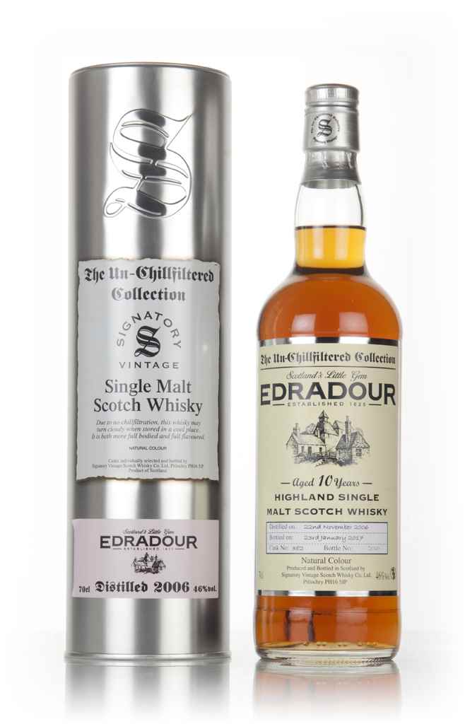 Edradour 10 Year Old 2006 (cask 382) - Un-Chillfiltered Collection (Signatory) 70cl product image