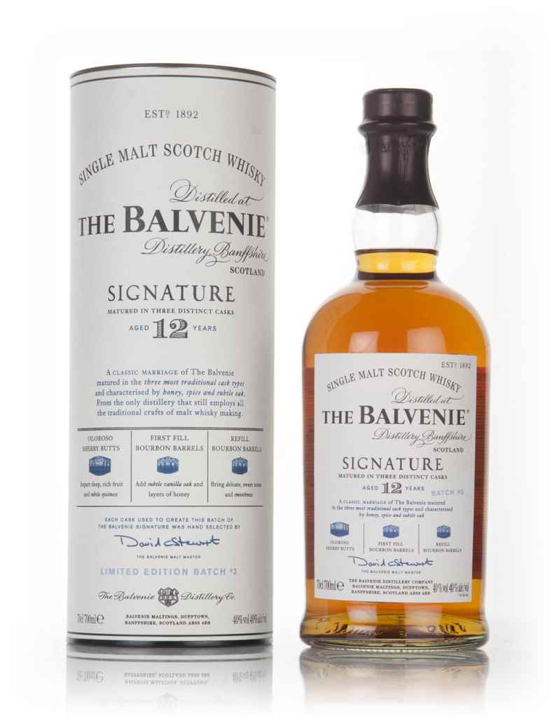 Balvenie Signature 12 Year Old Batch 003 70cl product image
