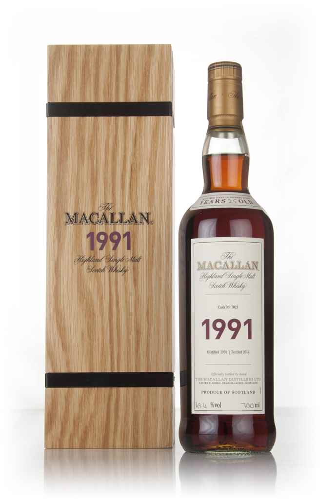 The Macallan 25 Year Old 1991 (cask 7021) - Fine & Rare 70cl product image