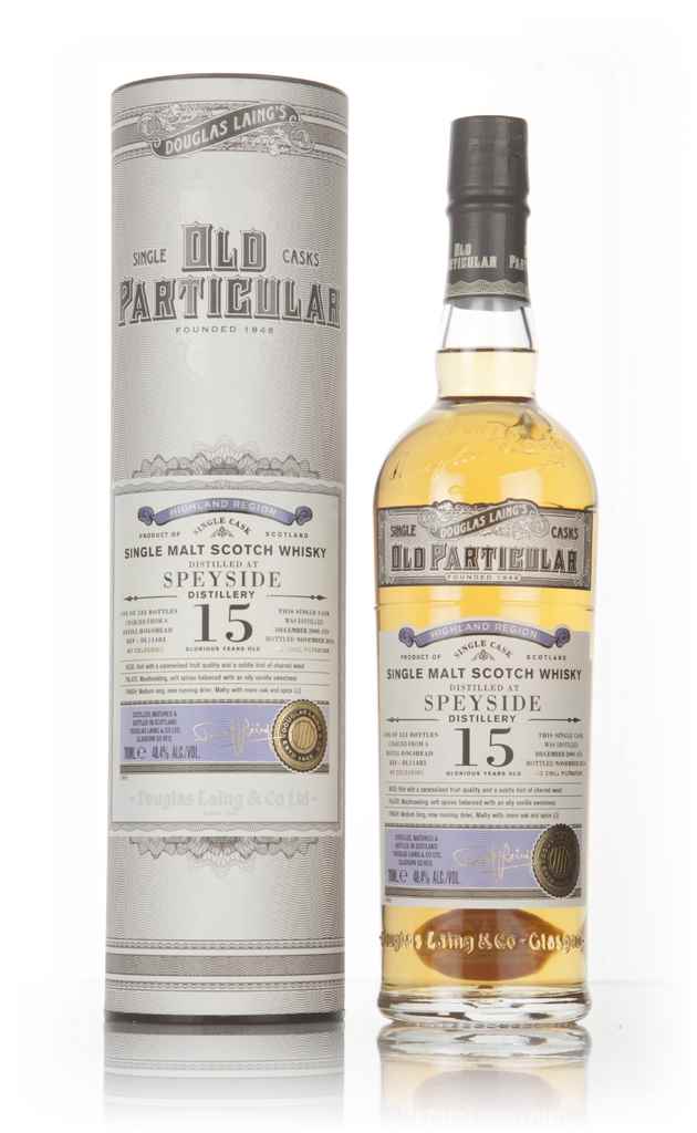 Speyside 15 Year Old 2000 (cask 11583) - Old Particular (Douglas Laing) 70cl product image