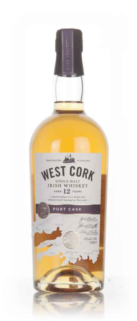 West Cork 12 Year Old Port Cask Finish 70cl product image