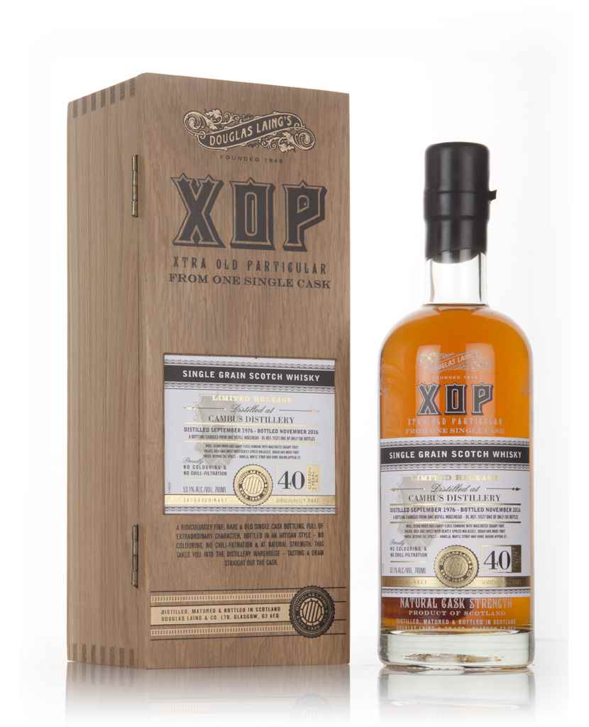 Cambus 40 Year Old 1976 (cask 11527) - Xtra Old Particular (Douglas Laing) 70cl product image