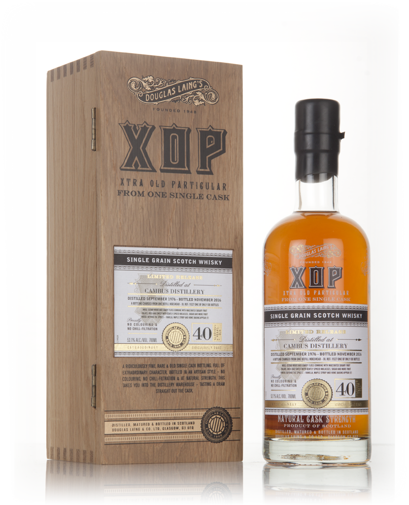 Cambus 40 Year Old 1976 (cask 11527) - Xtra Old Particular (Douglas Laing) 70cl product image