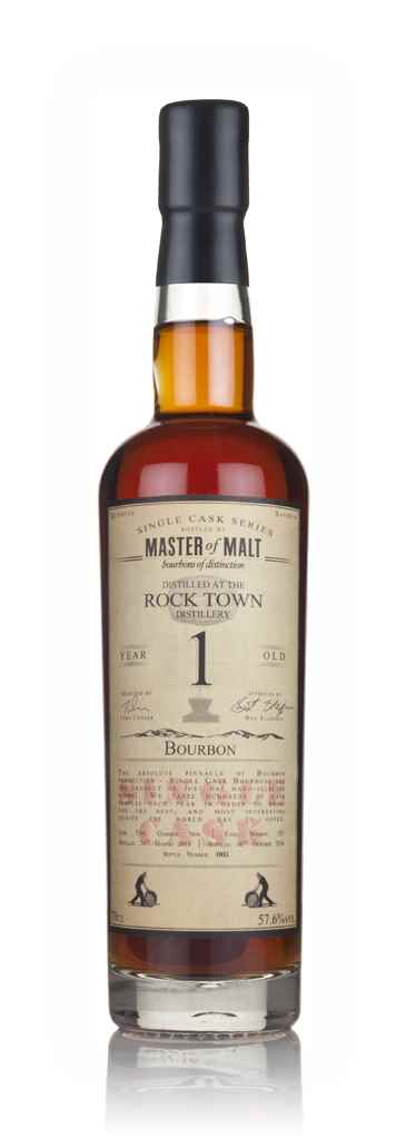 Rock Town 1 Year Old 2015 (cask 353) - Single Cask (Master of Malt) 70cl product image