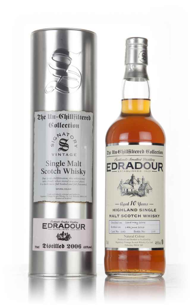Edradour 10 Year Old 2006 (cask 232) - Un-Chillfiltered Collection (Signatory) 70cl product image