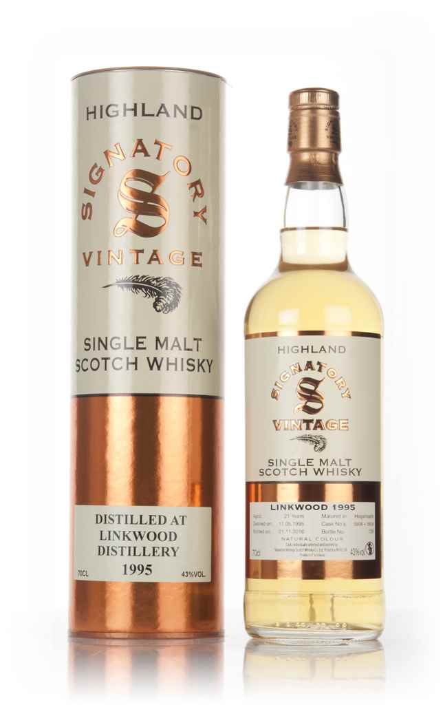 Linkwood 21 Year Old 1995 (casks 5938 & 5939) (Signatory) 70cl product image