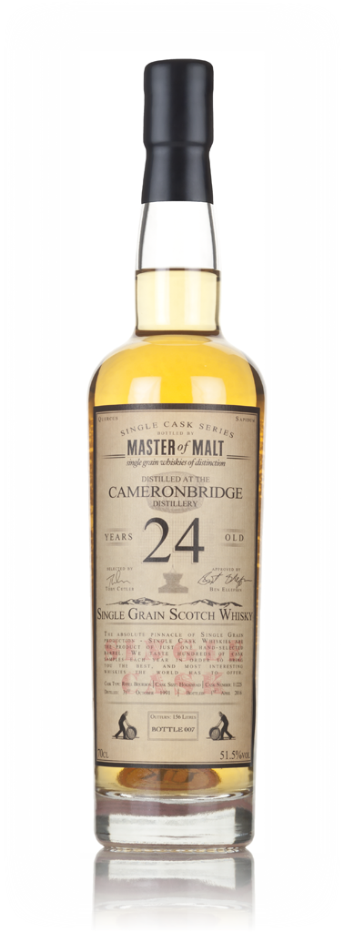 Cameronbridge 24 Year Old 1991 - Single Cask (Master of Malt) 70cl product image