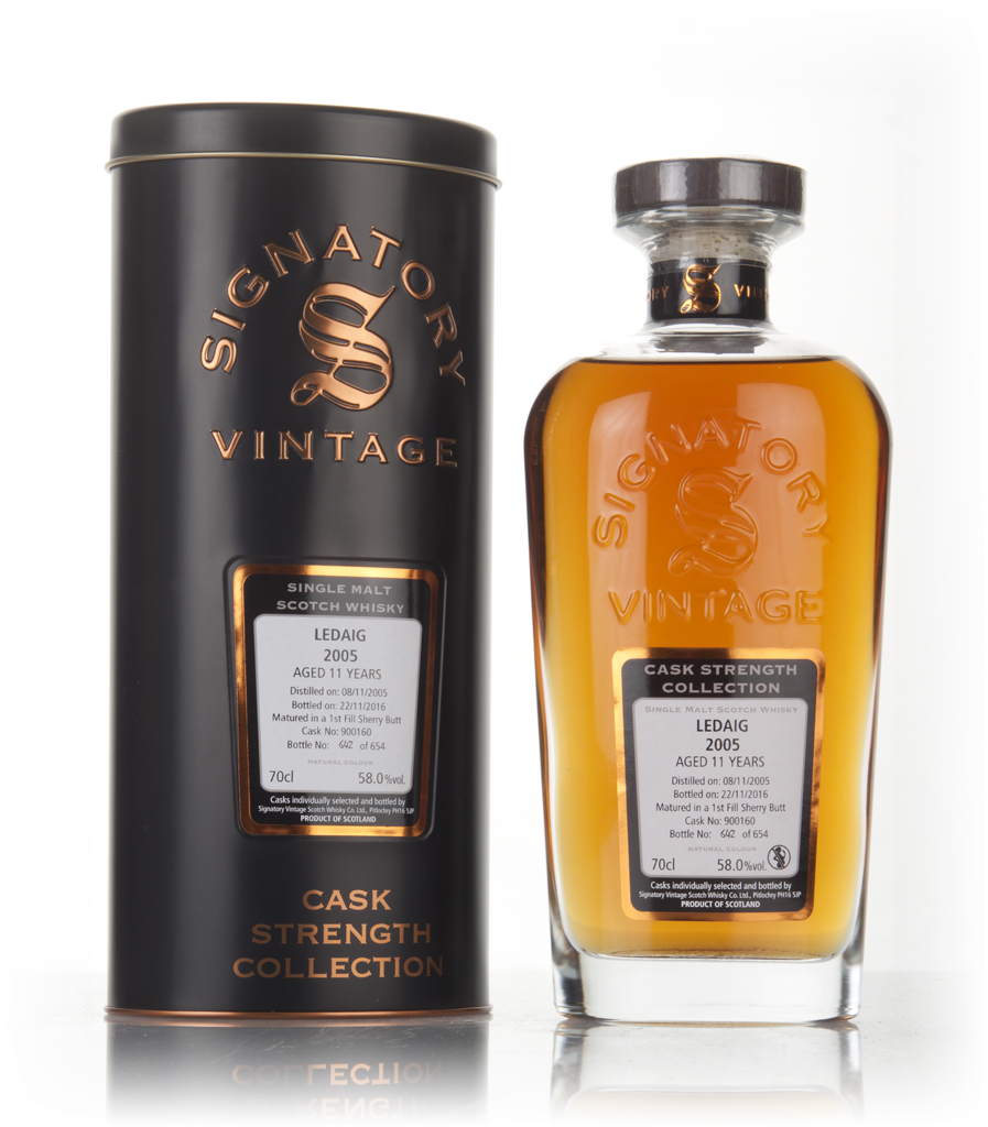 Ledaig 11 Year Old 2005 (cask 900160) - Cask Strength Collection (Signatory) 70cl product image