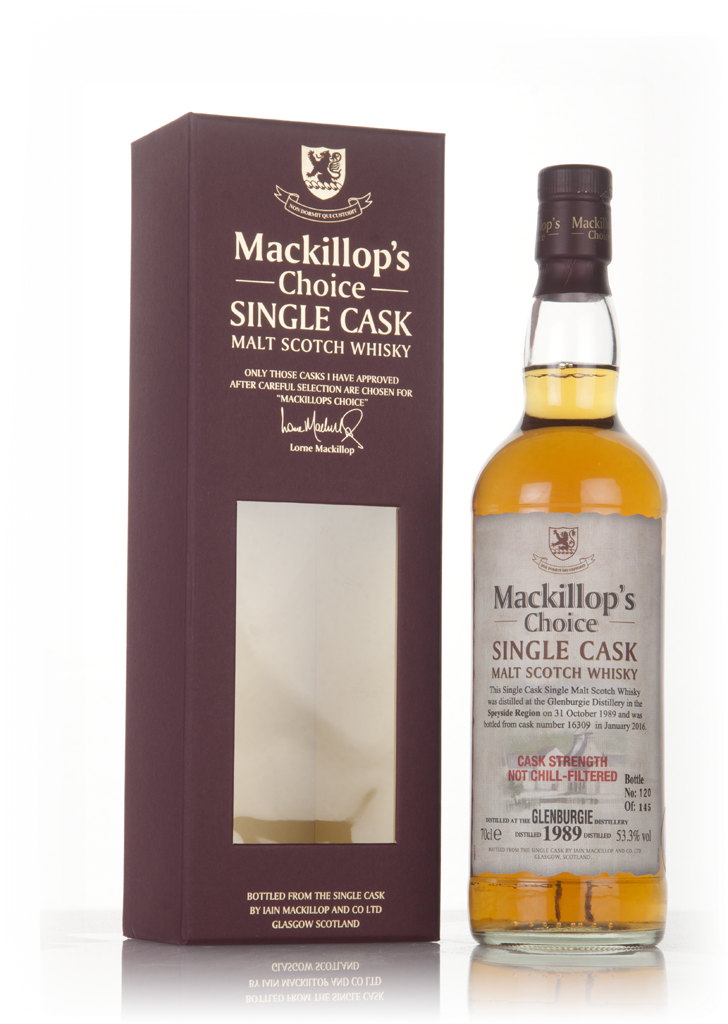 Glenburgie 26 Year Old 1989 (cask 16309) - Mackillop's Choice 70cl product image