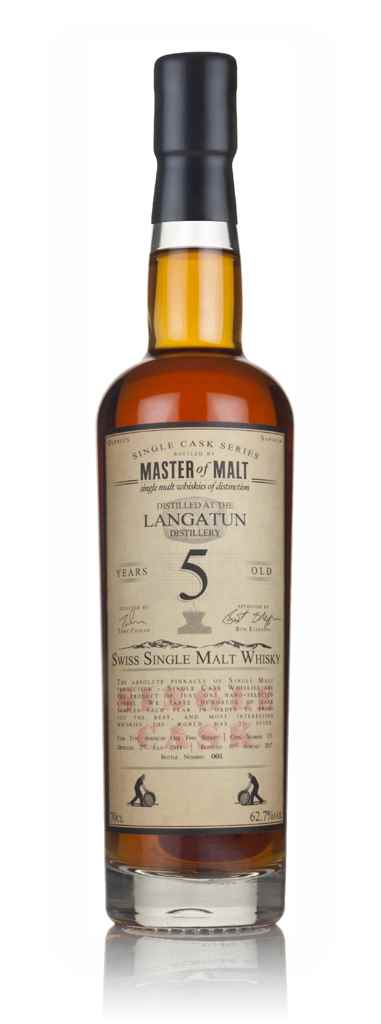 Langatun 5 Year Old 2011 - Single Cask (Master of Malt) 70cl product image