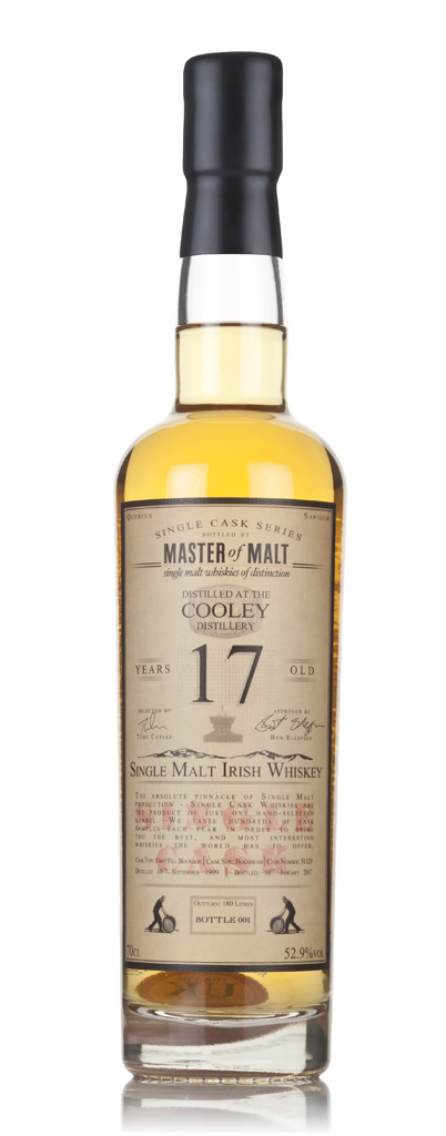 Cooley 17 Year Old 1999 - Single Cask (Master of Malt) 70cl product image