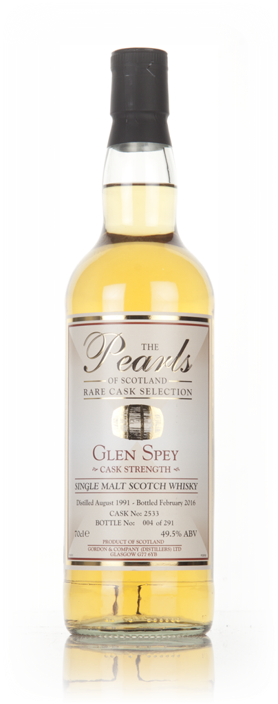 Glen Spey 24 Year Old 1991 (cask 2533) - Pearls of Scotland (Gordon & Company) 70cl product image
