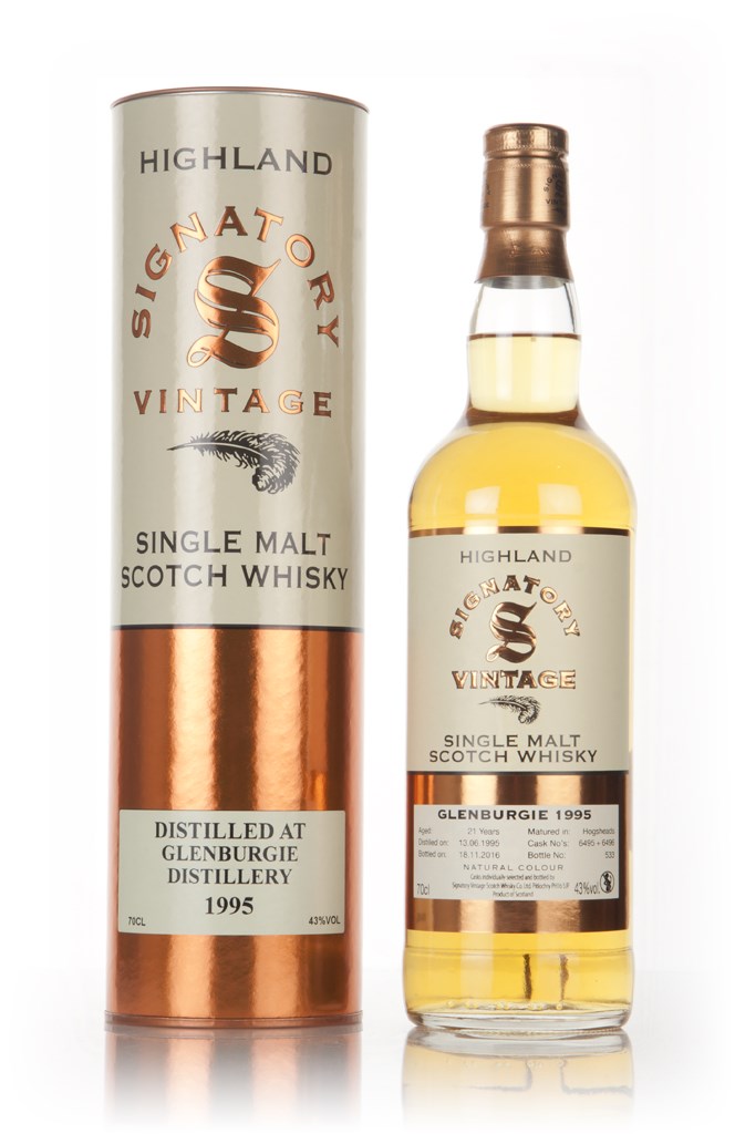 Glenburgie 21 Year Old 1995 (casks 6495 & 6496) - Signatory 70cl product image
