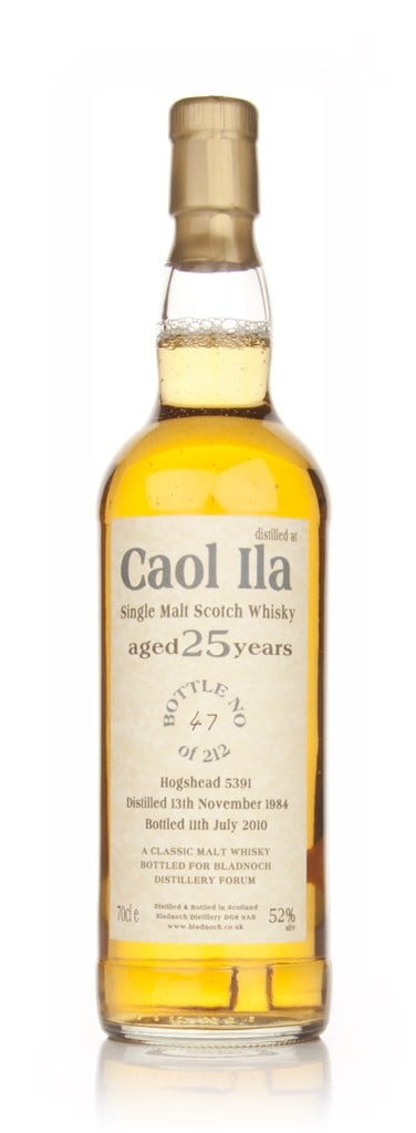 Caol Ila 25 Year Old 1984 Cask 5391 (Bladnoch) 70cl product image