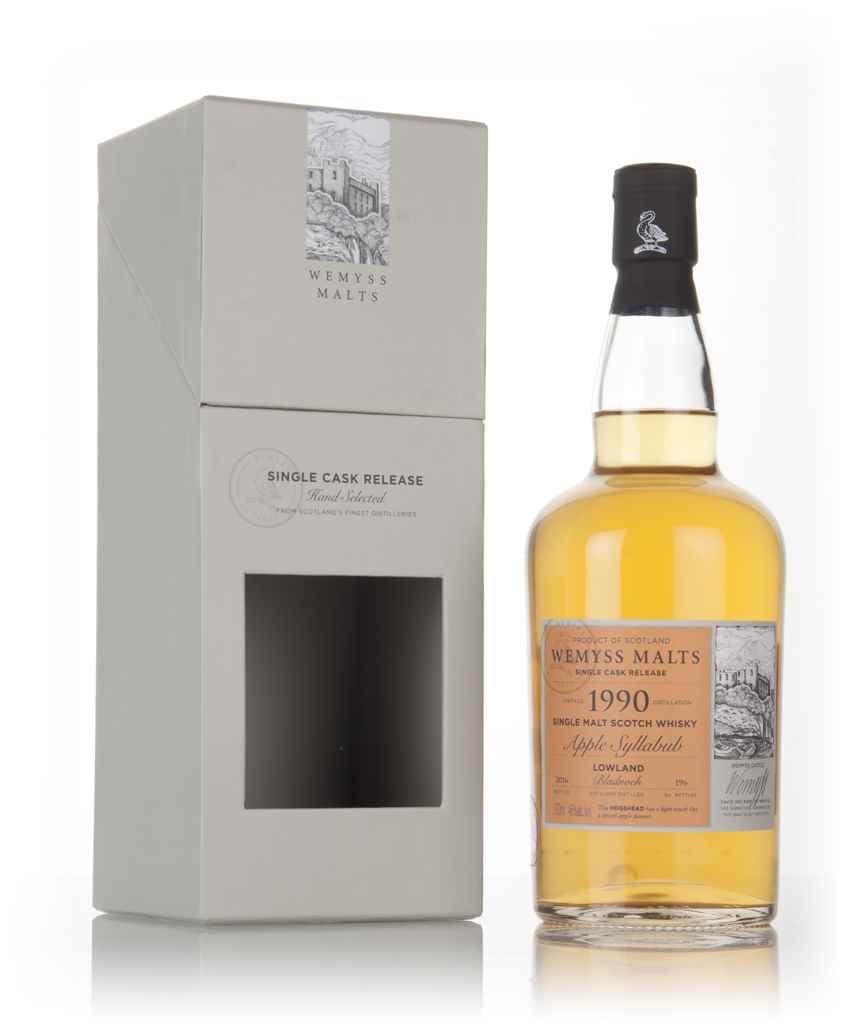 Apple Syllabub 1990 (bottled 2016) - Wemyss Malts (Bladnoch) 70cl product image