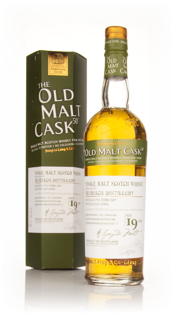 Benriach 19 Year Old 1990 - Old Malt Cask (Douglas Laing) 70cl product image