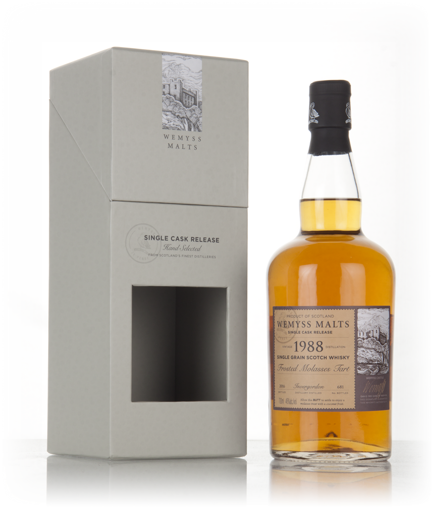 Frosted Molasses Tart 1988 (bottled 2016) - Wemyss Malts (Invergordon) 70cl product image
