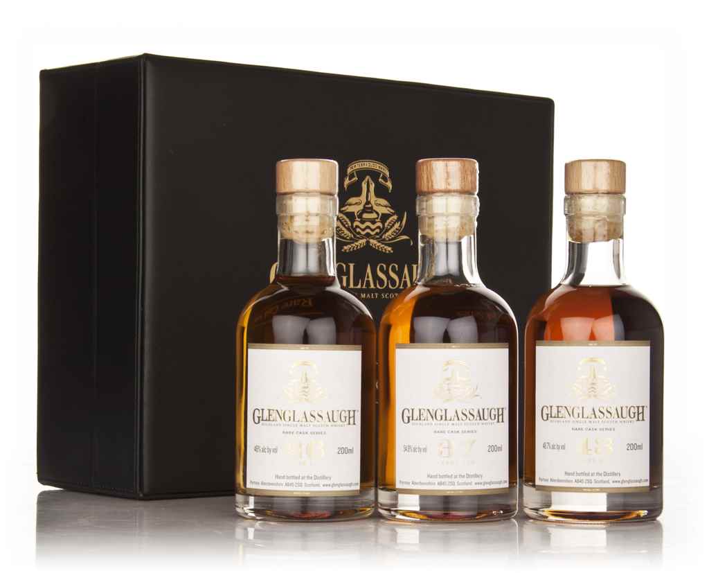 Glenglassaugh Rare Cask Series 26, 37 and 43 Year Old 70cl product image