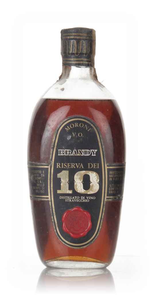 Moroni 10 Year Old Reserve Brandy - 1960s 75cl product image