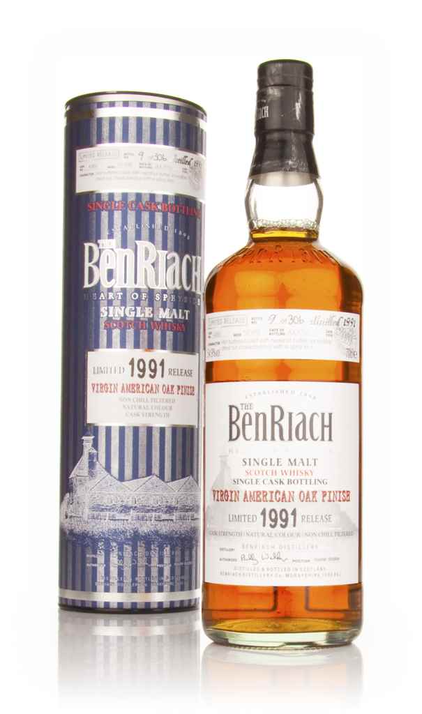 Benriach 19 Year Old 1991 Virgin American Oak Finish 70cl product image