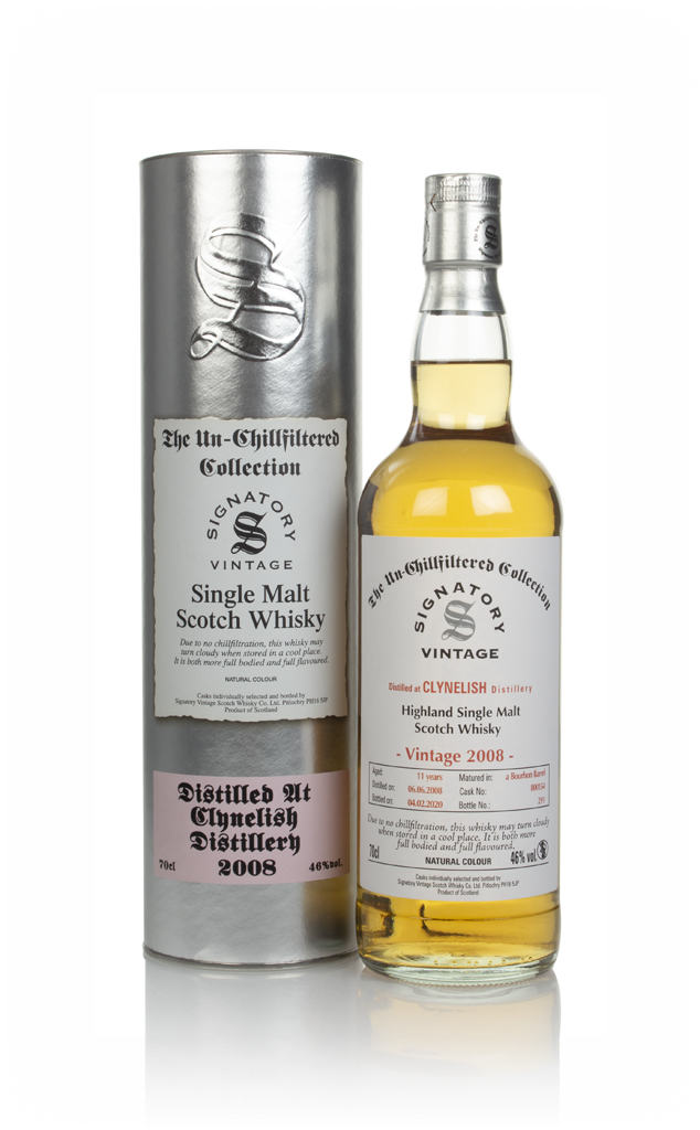 Clynelish 11 Year Old 2008 (cask 800154) - Un-Chillfiltered Collection (Signatory) 70cl product image