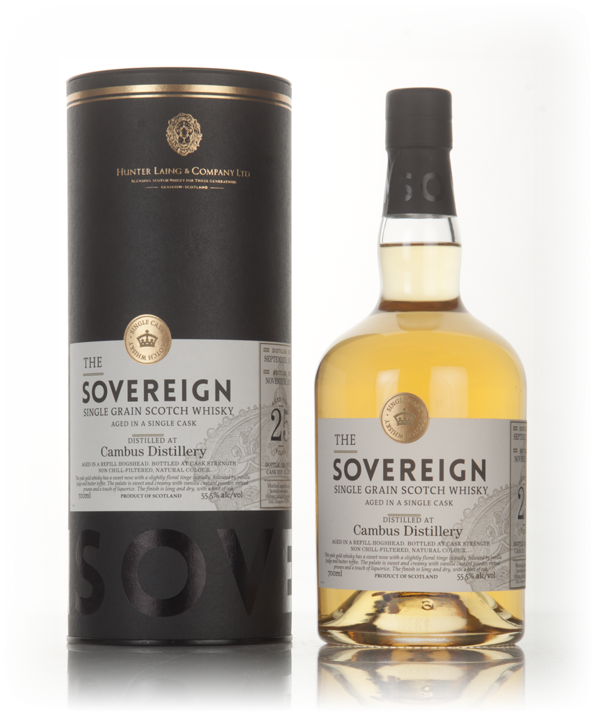 Cambus 25 Year Old 1991 (cask 13051) - The Sovereign (Hunter Laing) 70cl product image