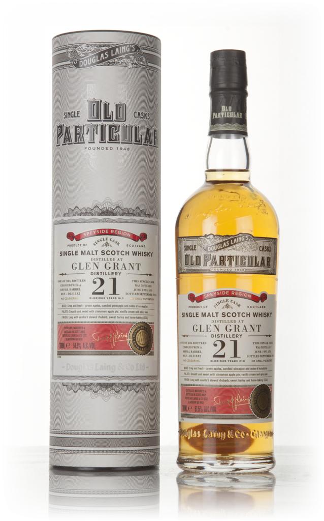 Glen Grant 21 Year Old 1995 (cask 11332) - Old Particular (Douglas Laing) 70cl product image