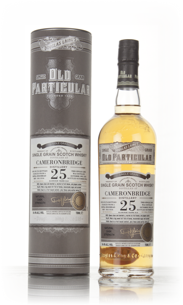 Cameronbridge 25 Year Old 1991 (cask 11316) - Old Particular (Douglas Laing) 70cl product image