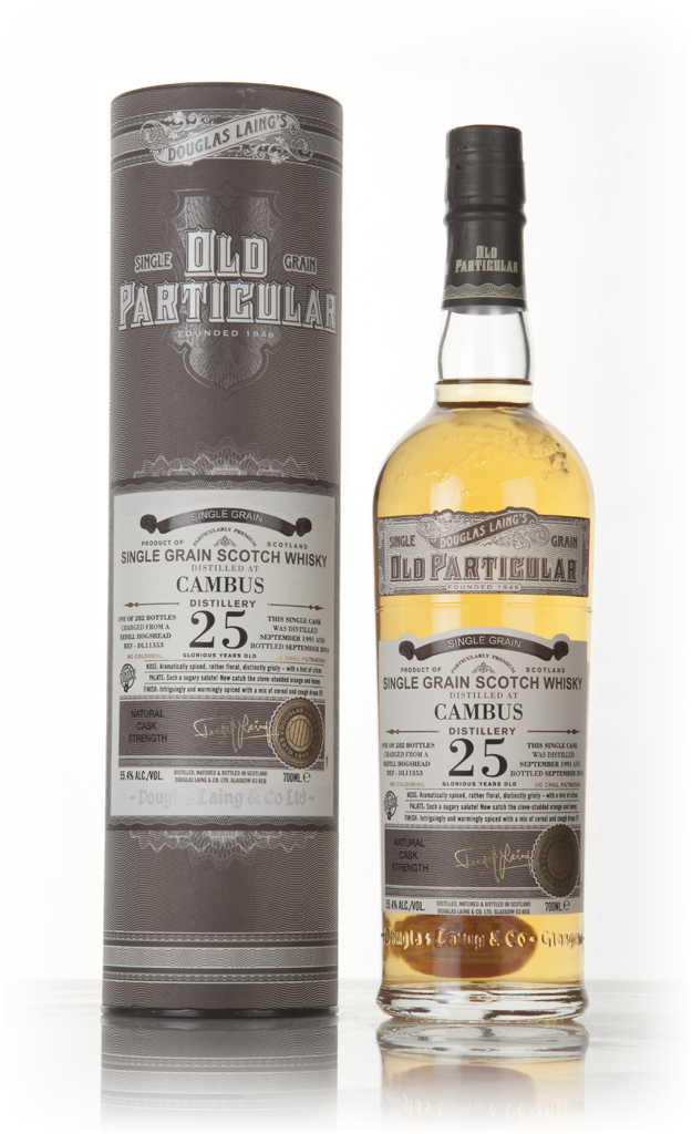 Cambus 25 Year Old 1991 (cask 11353) - Old Particular (Douglas Laing) 70cl product image
