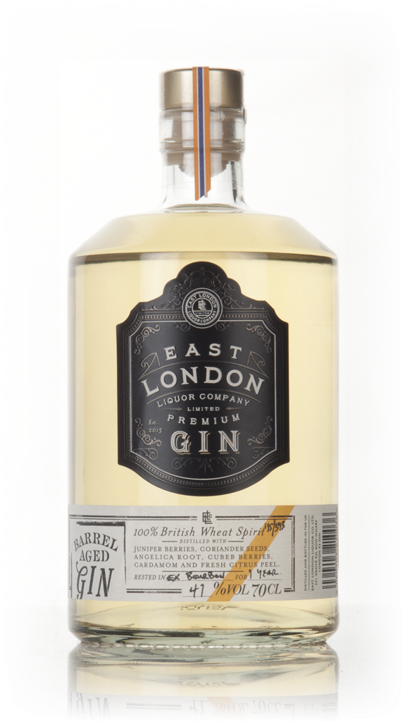 East London Liquor Company Barrel Aged Gin - Ex-Bourbon Cask 70cl product image