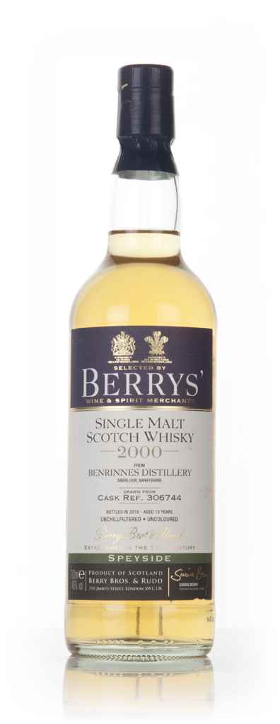 Benrinnes 15 Year Old 2000 (cask 306744) (Berry Bros. & Rudd) 70cl product image