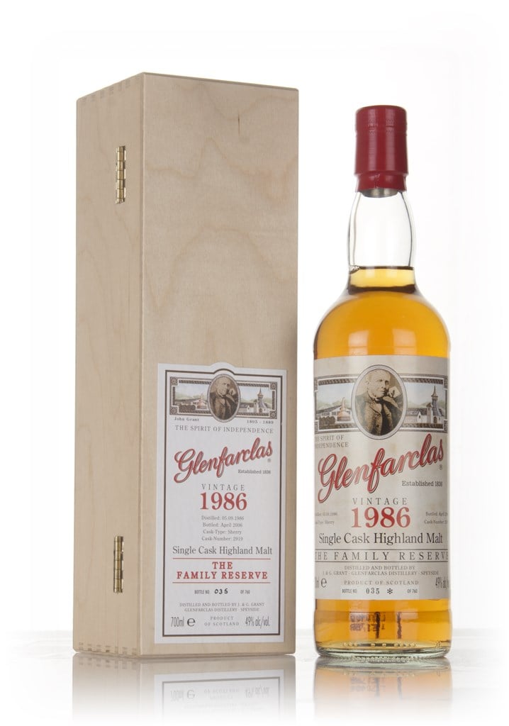 Glenfarclas 19 Year Old 1986 (cask 2919) - The Family Reserve 70cl product image