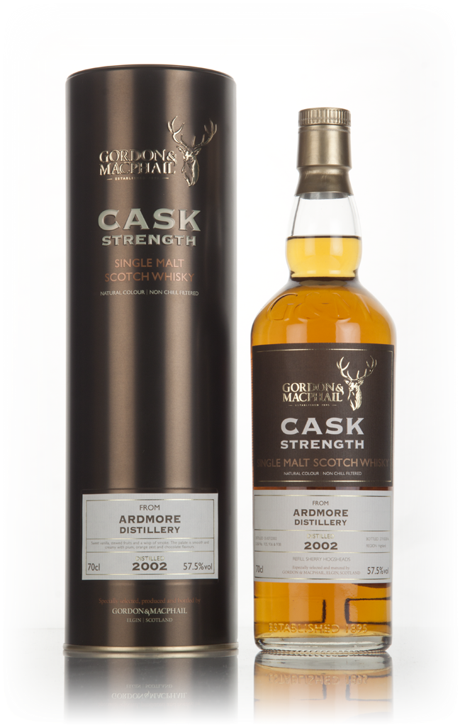 Ardmore 14 Year Old 2002 (casks 935, 936 & 938) - Cask Strength (Gordon & MacPhail) 70cl product image